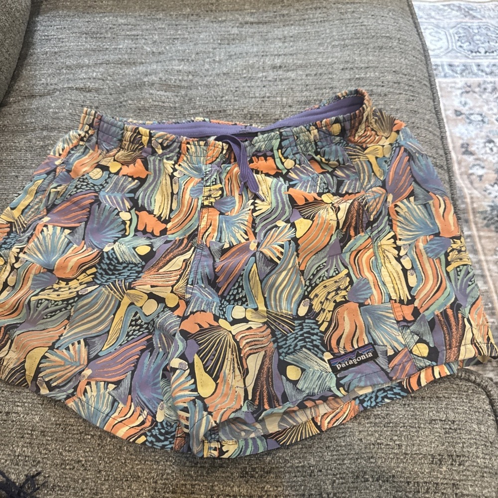 Patagonia Women's Baggy Shorts Muliti Color Costa Rica Size XS